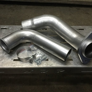 6.4 S300/S400 Single Turbo Down Pipe