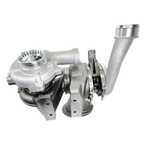 KC Fusion Compound Turbos - (Stage 1 High Pressure & Stage 2 Low Pressure Turbos) - 6.4 POWERSTROKE (2008-2010)