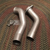 6.4 S300/S400 Single Turbo Down Pipe